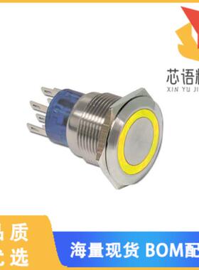 全新ULV7F2HSLL37L22原装(ANTI-VANDEL, 22 MM, DPDT