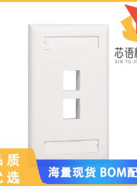 全新NK2FIGY原装(FACEPLATE SNGL GANG 2PORT BLK)正品