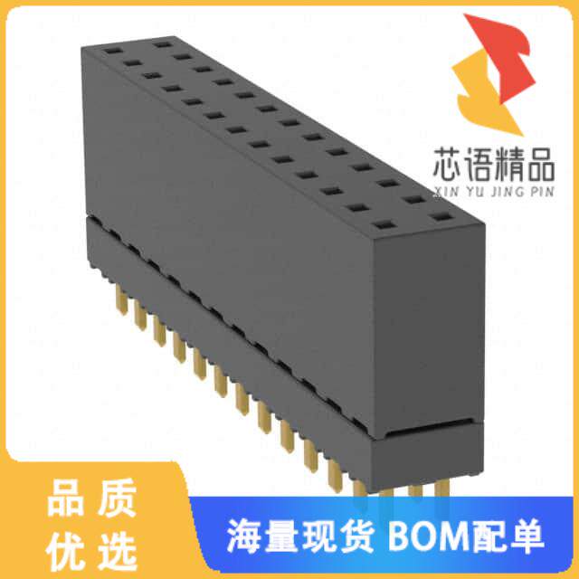 全新ESW-113-12-G-D原装(CONN SOCKET 26POS 0.1 GOL