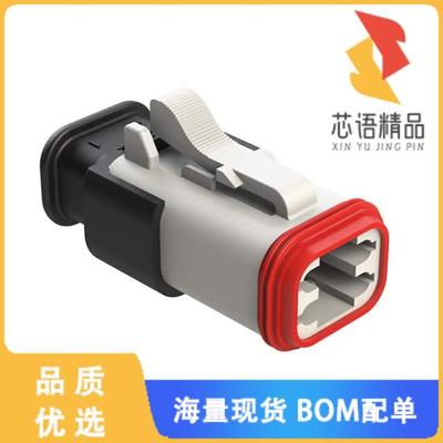 全新AT06-4S-SR02WHT原装(4 POSITION, PLUG, SOCKET