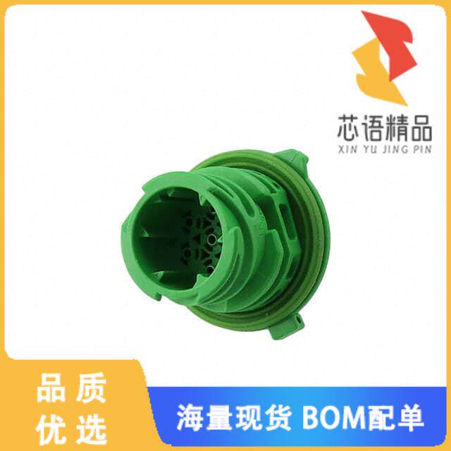 全新3-1718230-1原装(CONN RCPT HSNG MALE 7POS PNL