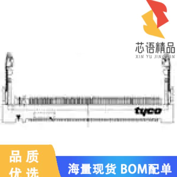 全新1717831-2原装(CONN PCI EXP MINI FEMALE 52POS)正品