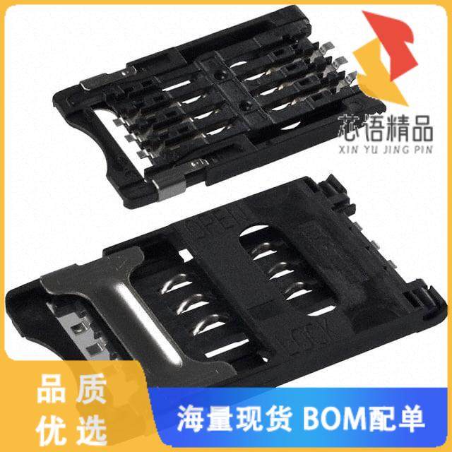 全新CCM03-3001LFT R102原装(CONN SIM/SAM CARD HIN