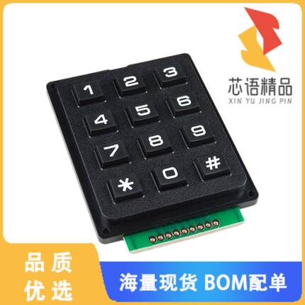 全新COM-14662原装(KEYPAD - 12 BUTTON)正品