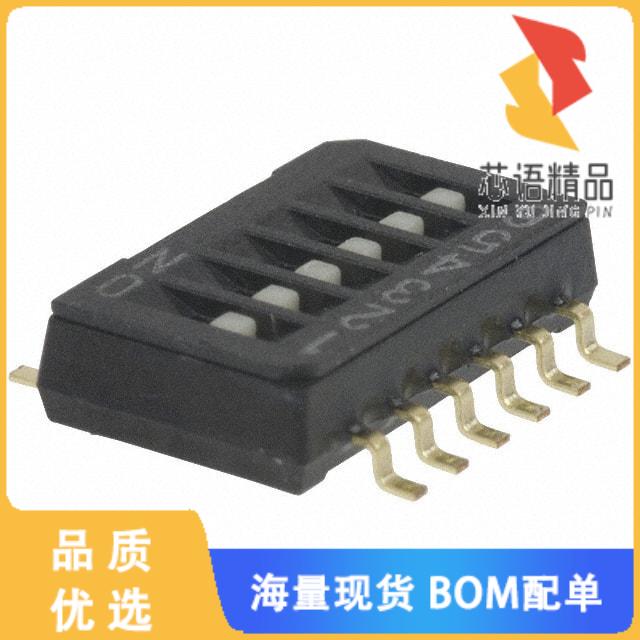 全新CHS-06TB原装(SWITCH SLIDE DIP SPST 100MA 6V)正品