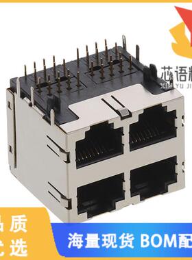 全新E5908-57A132-L原装(CONN MOD JACK R/A 8P8C SH