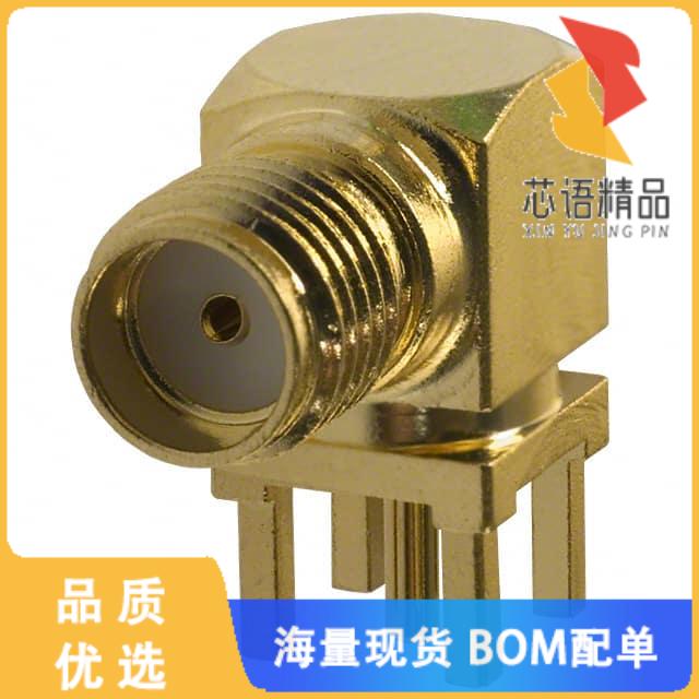 全新901-143-6RFX原装(CONN SMA JACK R/A 50 OHM PC