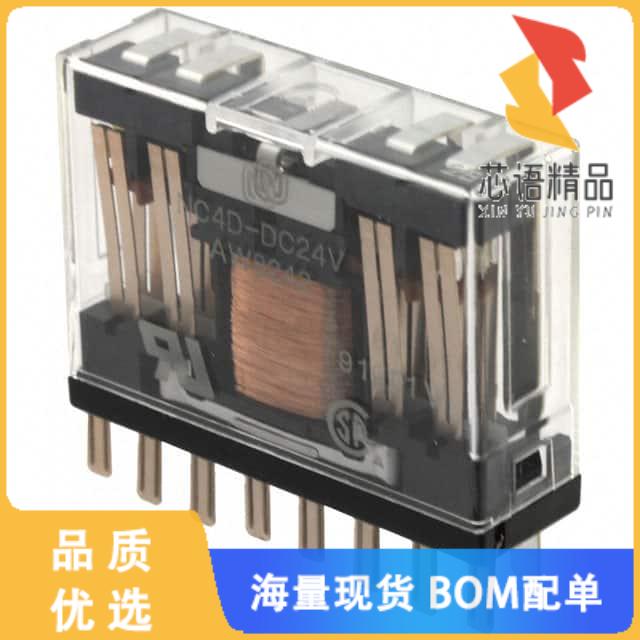 全新NC4D-DC6V原装(RELAY GENERAL PURPOSE 4PDT 5A