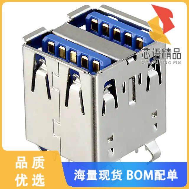 全新0484090003原装(CONN RCPT USB3.0 TYPEA STACK