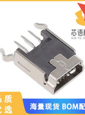 全新MUSB-B5-S-VT-02原装(MINI USB , TYPE B, VERTI