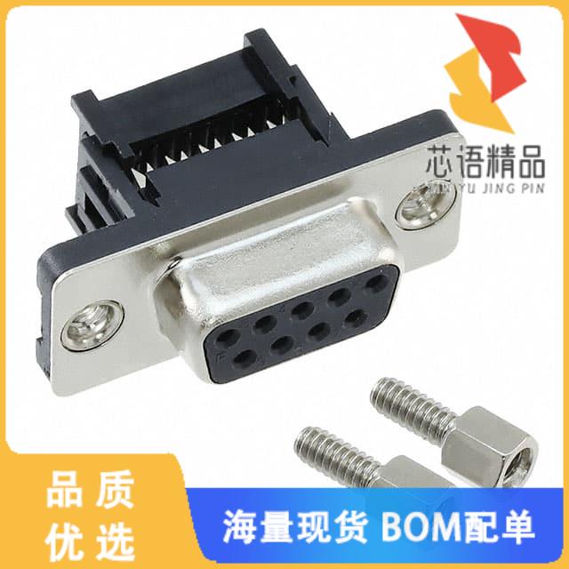 全新410F0-09-1-00原装(CONN D-SUB RCPT 9POS IDC)正品