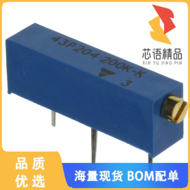 全新M43P204KB40原装(TRIMMER 200K OHM 0.75W PC PI