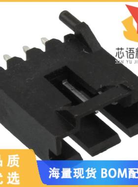 全新5-104450-3原装(CONN HEADER VERT 4POS 2.54MM)正品