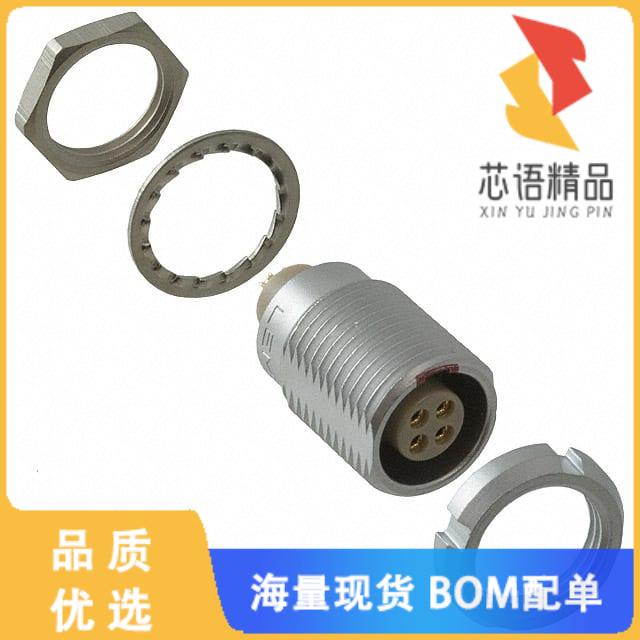 全新ECG.1B.304.CLL原装(CONN RCPT FMALE 4P GOLD S