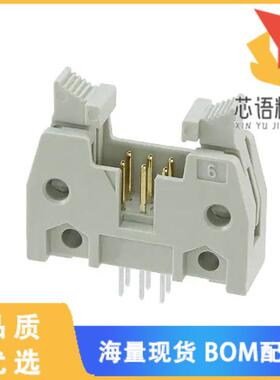 全新09185067914原装(CONN HEADER VERT 6POS 2.54MM)正品