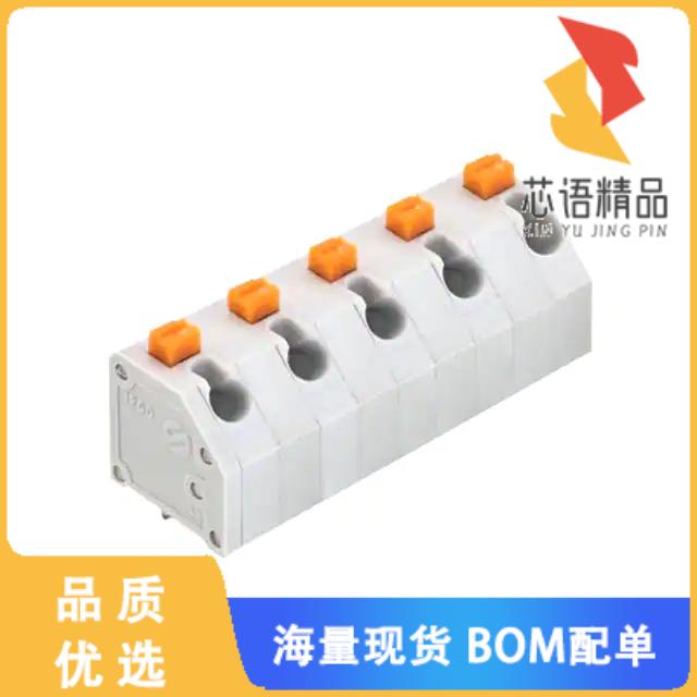 全新691412220005M原装(TERM B 5POS 45DEG 7MM PCB)正品