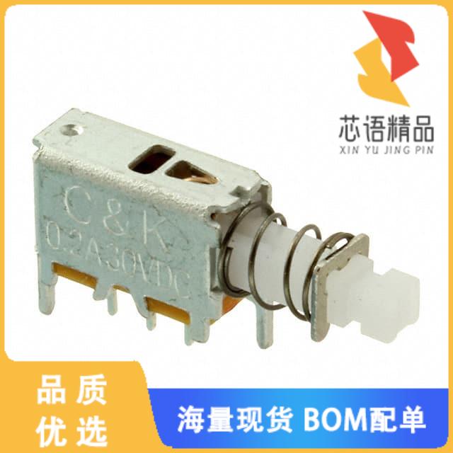 全新PN12SHSA03QE原装(SWITCH PUSH SPDT 0.2A 30V)正品