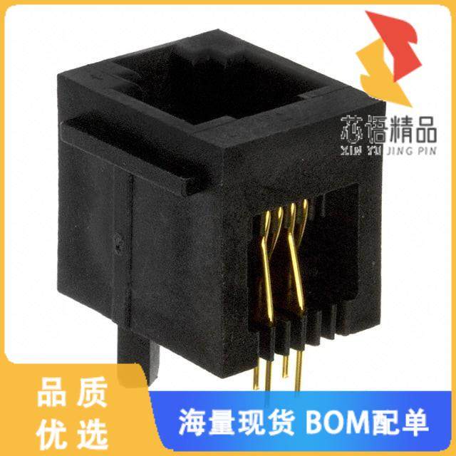 全新69254-002LF原装(CONN MOD JACK 6P4C VERT UNSH