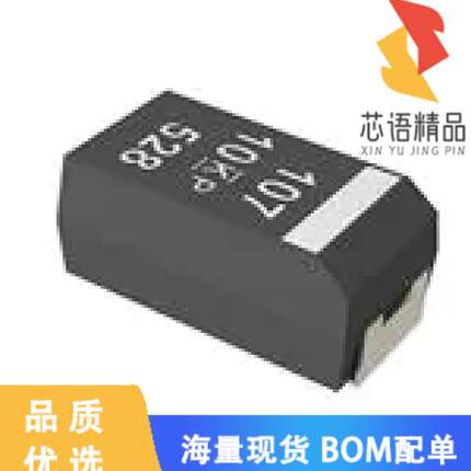全新T598B107M006ATE070原装(CAP TANT POLY 100UF 6