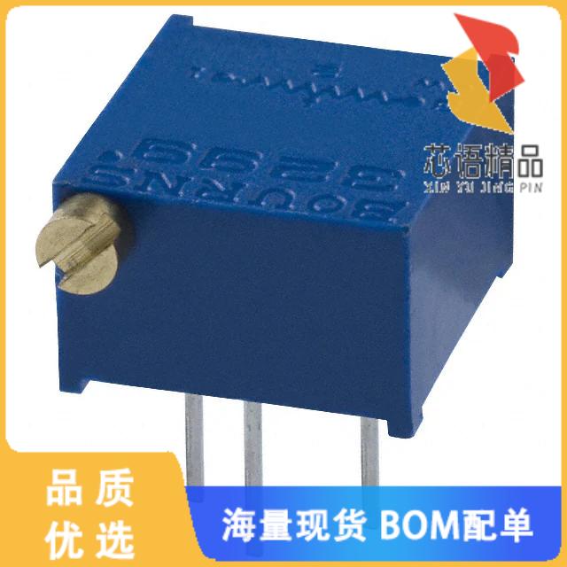 全新3299P-1-103原装(TRIMMER 10K OHM 0.5W PC PIN