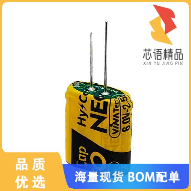 全新WEC6R0255QG-I原装(2.5F 6.0V 10.5*21*22.5 EDL