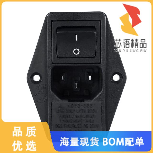 全新864-03/001原装(PWR ENT MOD RCPT IEC320-C14 P