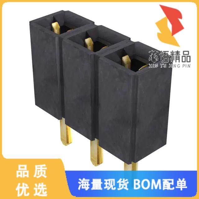 全新SLW-103-01-G-S原装(CONN RCPT 3POS 0.1 GOLD P