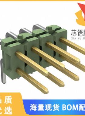 全新825457-4原装(CONN HEADER R/A 8POS 2.54MM)正品