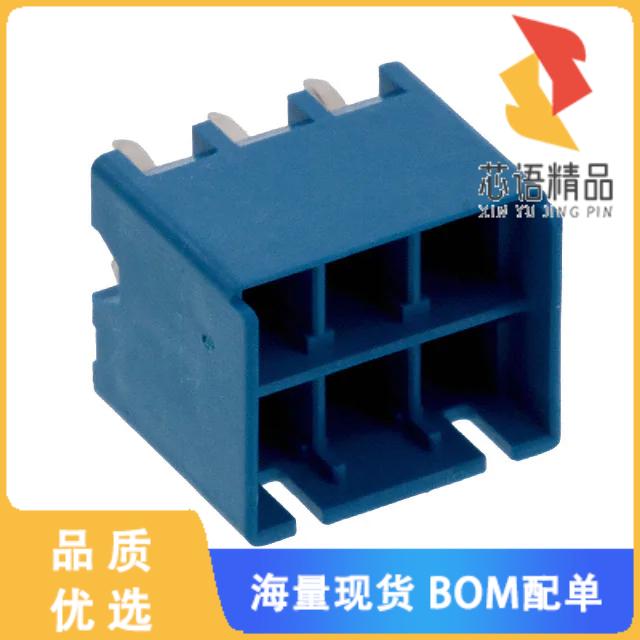 全新2-1376387-3原装(CONN HEADER VERT 6POS 5MM)正品