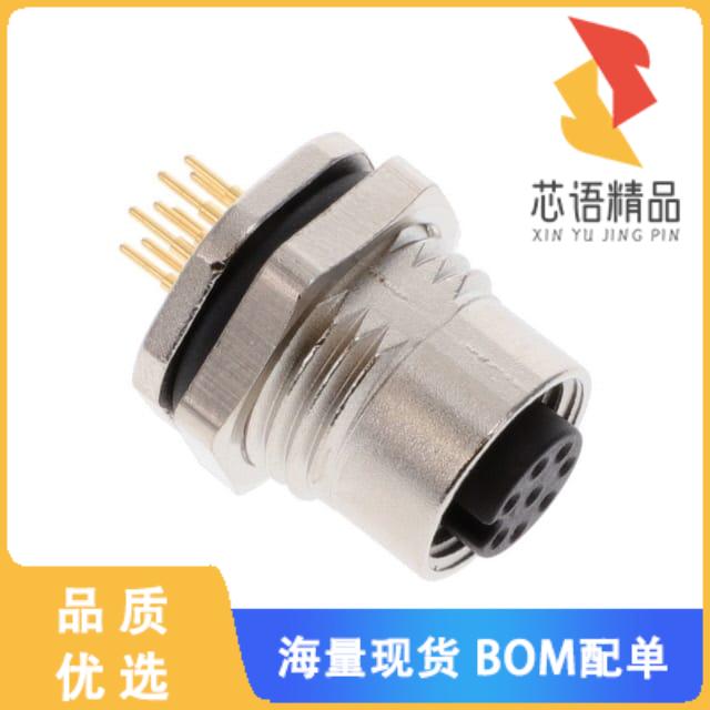 全新5-2271143-2原装(M12 FEMALE PNL.A CODE.8P.PCB