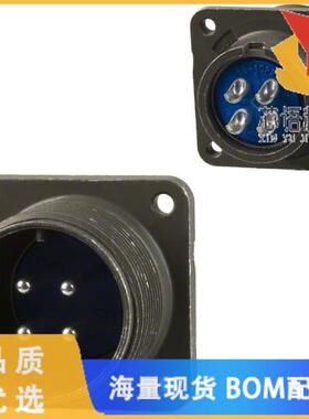 全新97-3102A-18-10P原装(CONN RCPT MALE 4P SILV S