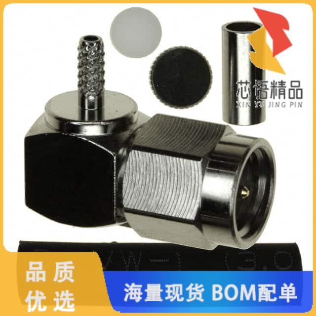 全新CONSMA012-R178原装(CONN SMA PLUG R/A 50 OHM