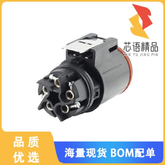 全新UTL6JC145SSCR原装(CONN PLUG FMALE 5POS GOLD