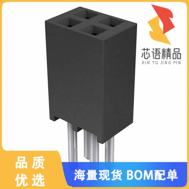 全新SSQ-102-02-T-D原装(CONN RCPT 4POS 0.1 TIN PC