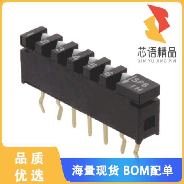 全新SPA06B原装(SWITCH SLIDE DIP SPST 10MA 20V)正品