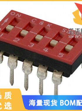全新SD05H0B原装(SWITCH SLIDE DIP SPST 100MA 25V)正品