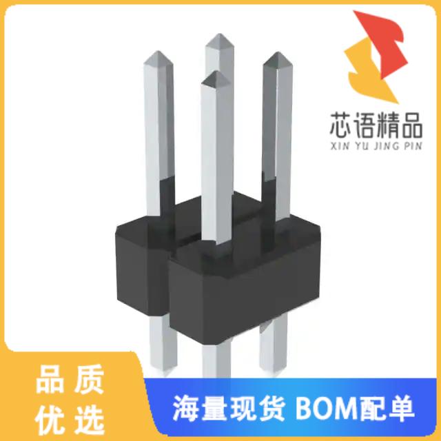 全新PEC02DAAN原装(CONN HEADER VERT 4POS 2.54MM)正品