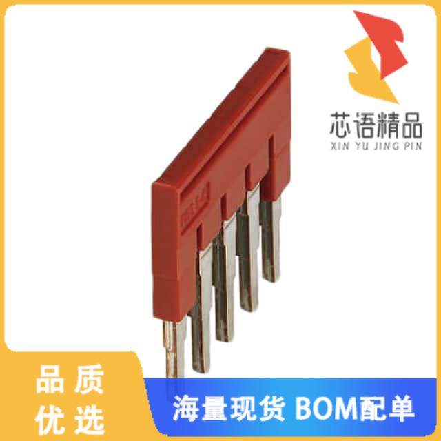 全新3030349原装(JUMPER TERM BLK 5POS FLAT PIN)正品