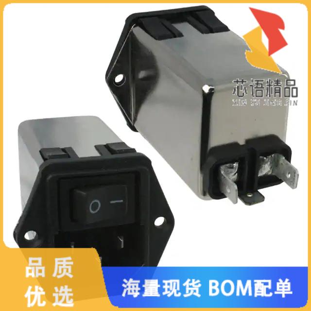 全新10CHE1原装(PWR ENT MOD RCPT IEC320-C14 PNL)正品