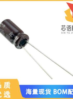 全新107KXM025M原装(CAP ALUM 100UF 20% 25V RADIAL)正品