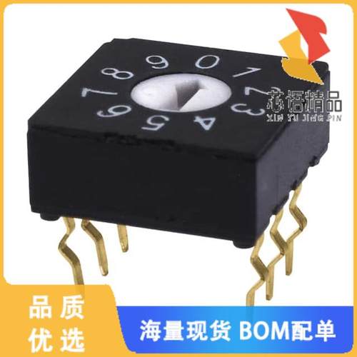 全新RDS-16S-1055-D原装(ROTARY DIP SWITCH, 10 X 1