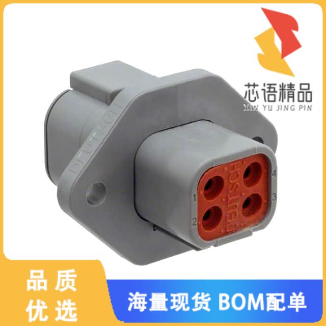 全新DTP04-4P-L012原装(CONN RCPT HSG 4POS)正品