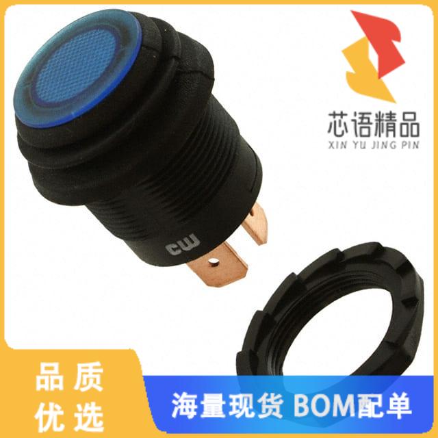 全新GPB553B2L01BU原装(SWITCH PUSHBUTTON SPST 10A