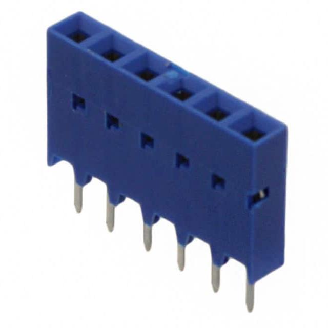 全新75915-306LF原装(CONN RCPT 6POS 0.1 GOLD PCB)正品