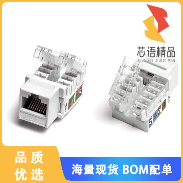全新KJ2-8P8C-C5e-TLS-BL原装(Keystone Jack RJ45 C