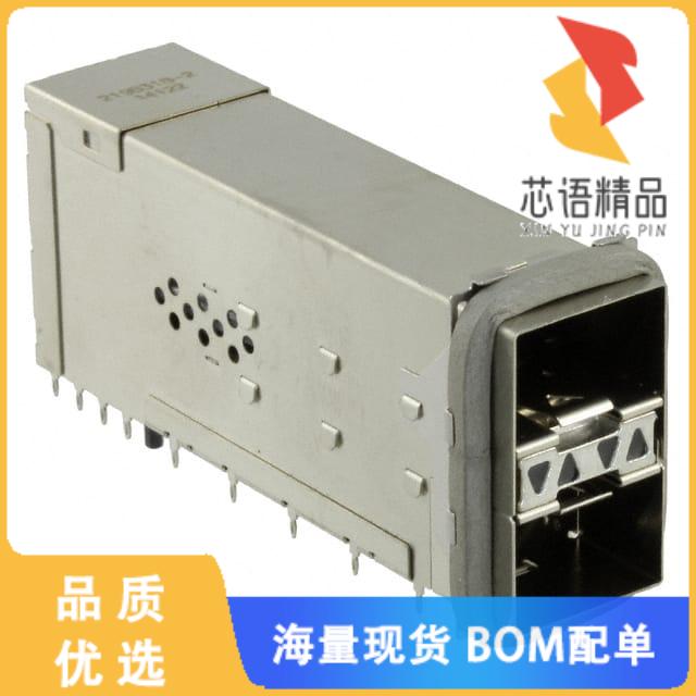 全新2198318-2原装(CONN ZSFP+ RCP W/CAGE 2X1 40P