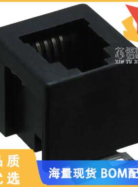 全新1-338084-3原装(CONN MOD JACK 4P4C VERT UNSHL