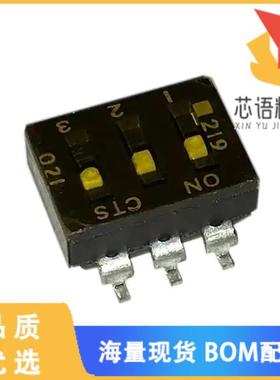 全新219-3LPSTR原装(SWITCH SLIDE DIP SPST 100MA 2