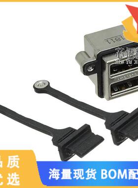 全新MUSBC111M5原装(CONN RCPT USB2.0 A STACK PCB