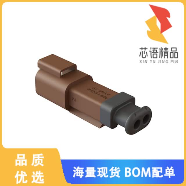 全新AT04-2P-SR01BRN原装(2 POSITION, RECEPTACLE,